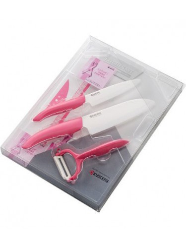 Kyocera Kyocera Pink 3 Ceramic Paring Knife - Whisk
