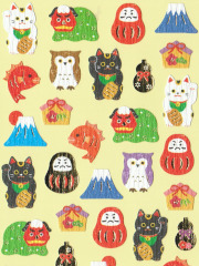 Maneki & Daruma Stickers